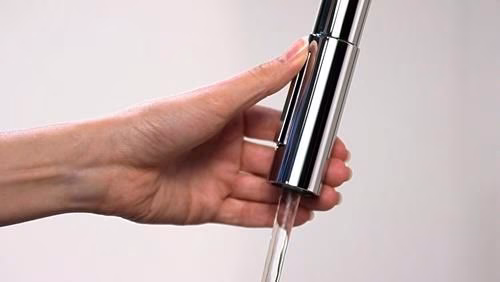 Detailbild 3984732 Hansgrohe Einhebel-Küchenmischer 240 FOCUS DN 15, mit Ausziehbrause chrom