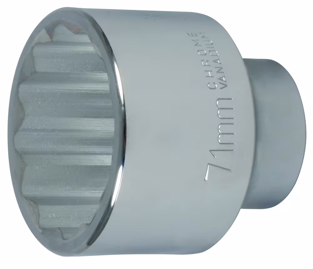 Steckschlüssel-Einsatz metrisch 12-kant 25 Typ Variante: 1" Stecknuss 12-kant 63 mm aus der Kategorie Steckschlüssel Sätze & Einzelteile mit der Artikelnr. 500630