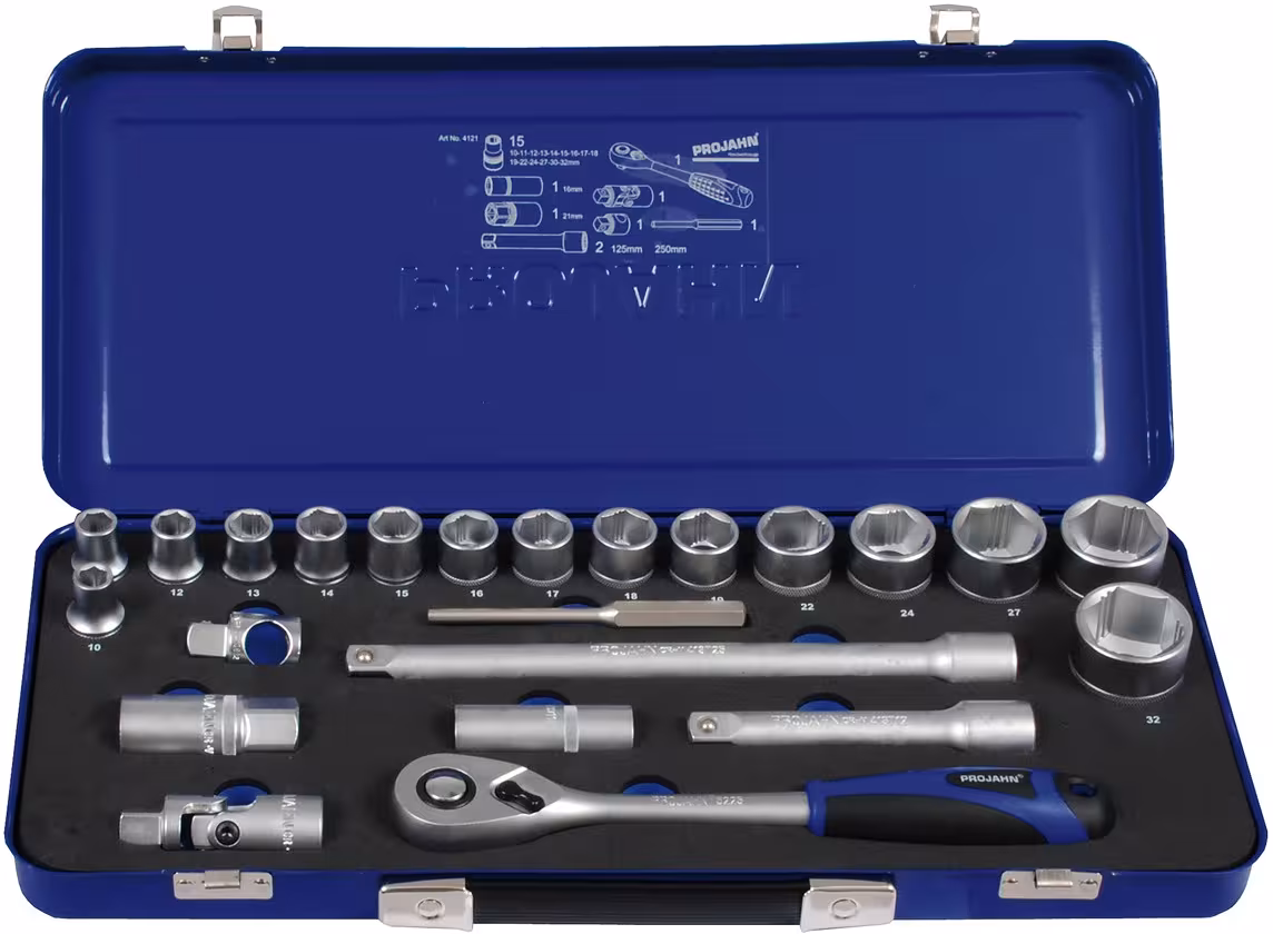 Xi-on 1/2" SteckSchlüssel Satz 23tlg von PROJAHN aus der Kategorie Handwerkzeuge