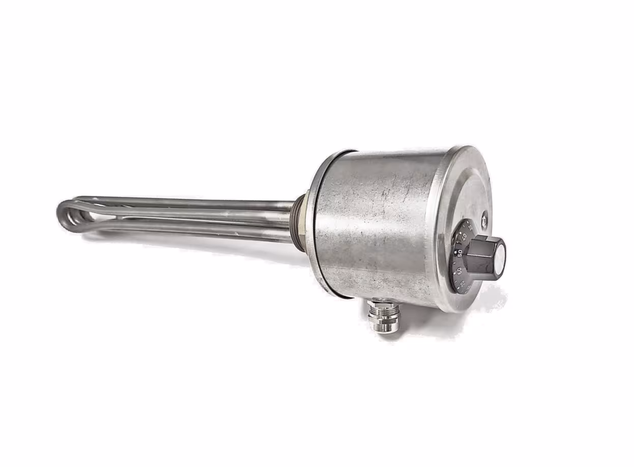 Einschraubheizkörper G1 1/2, Warmwasser/PV, Regler 30-80°C/STB 100°C, 9.0kW ET 780mm von der Marke Schultze Einschraubheizkörper G1 1/2, Warmwasser/PV, Regler 30-80°C/STB 100°C Typ Leistung: 9000 Watt aus der Kategorie Einschraubheizkörper mit der Artikelnr. EHK G1128AB9