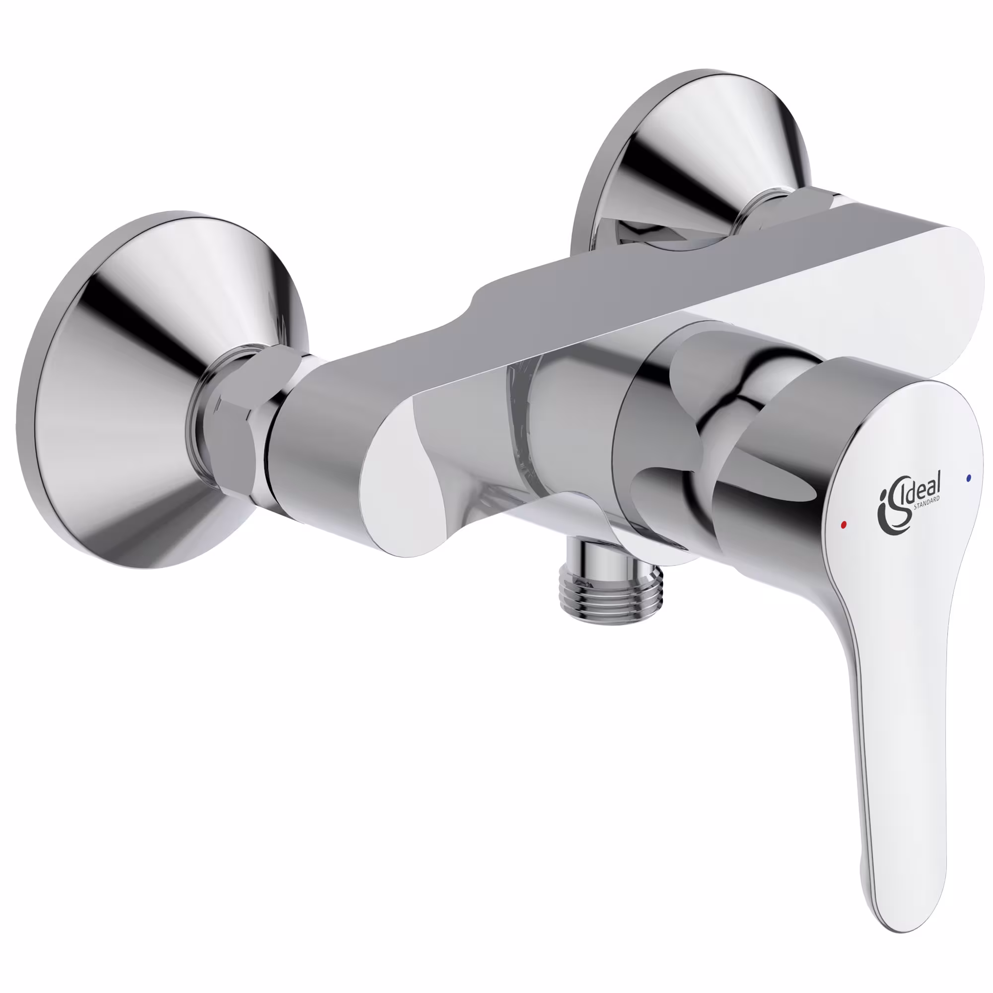 verchromte Einhebel-Brause-Armatur Design 502 von der Marke sanicomfort verchromte Einhebel-Brause-Armatur Design 502 aus der Kategorie Dusch- & Wannenarmaturen mit der Artikelnummer 1045237