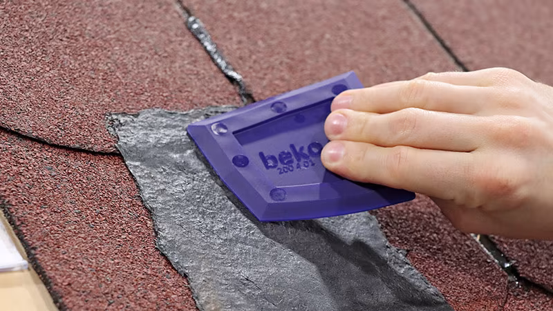 Bitumen-Dicht 310 ml schwarz Schiefer, Person, Reinigen