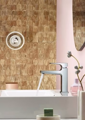 Detailbild 4073862 Hansgrohe Einhebel-Waschtischmischer METROPOL 110 mit Push-Open Ablaufgarnitur G 1 1/4 Zoll chrom
