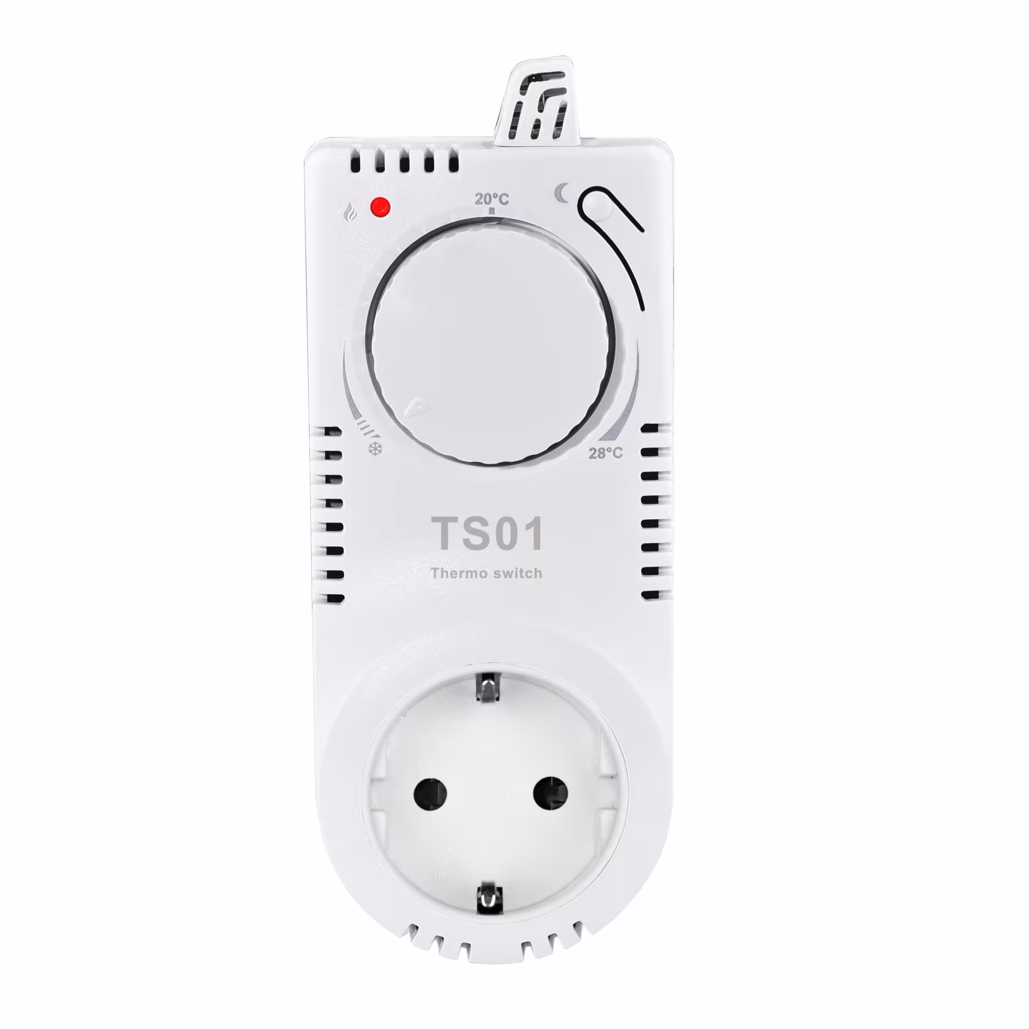 TS01 Thermo-Schaltsteckdose von Elektrobock mit der Artikelnr. 73003