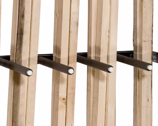 Unterteilungsrohr 400 mm von der Marke Schulte Lagertechnik aus der Produktreihe Stecksystem