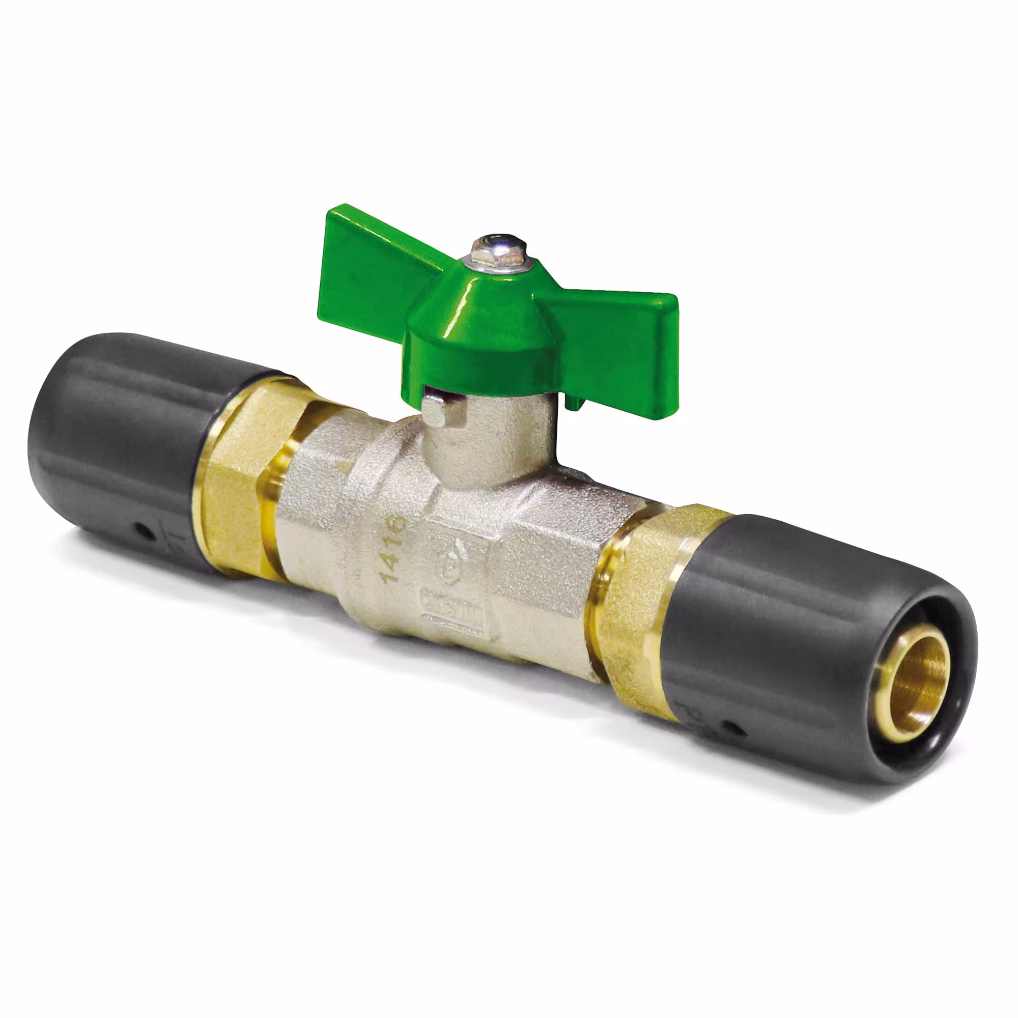 Steck-Kugelhahn für Trinkwasser aus der Kategorie Steckfittings