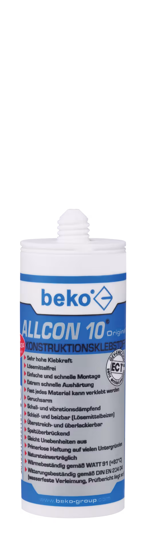 Allcon 10® Konstruktionsklebstoff 150 ml aus der Kategorie Montagekleber mit der Artikelnr. 260 100 150