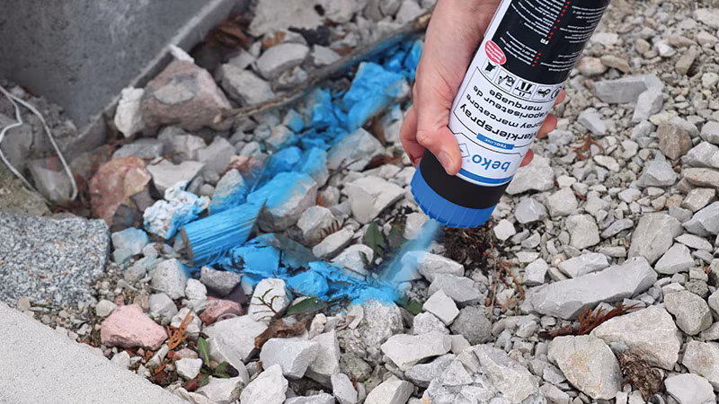 TecLine Markierspray 500 ml LEUCHTORANGE Schutt