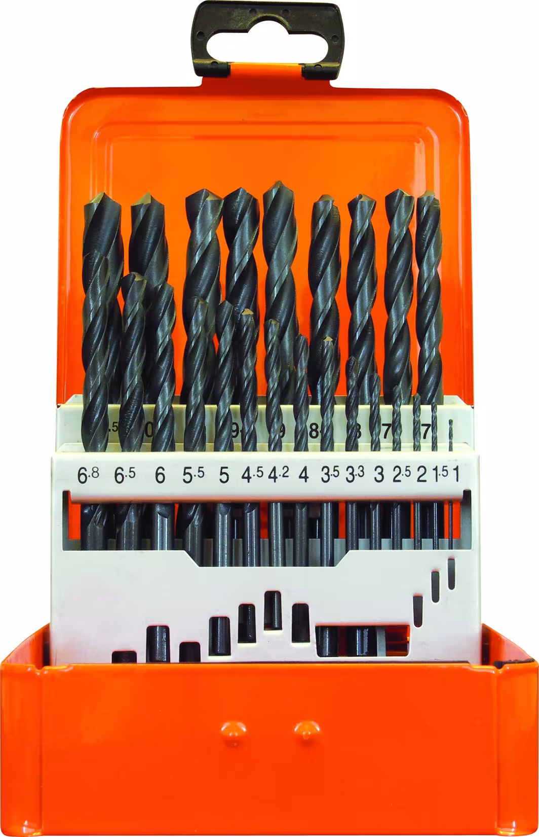Bohrerkassette HSS-R 24tlg 1-10,5/0,5 mm ECO aus der Kategorie Bohrer mit der Artikelnummer 60325