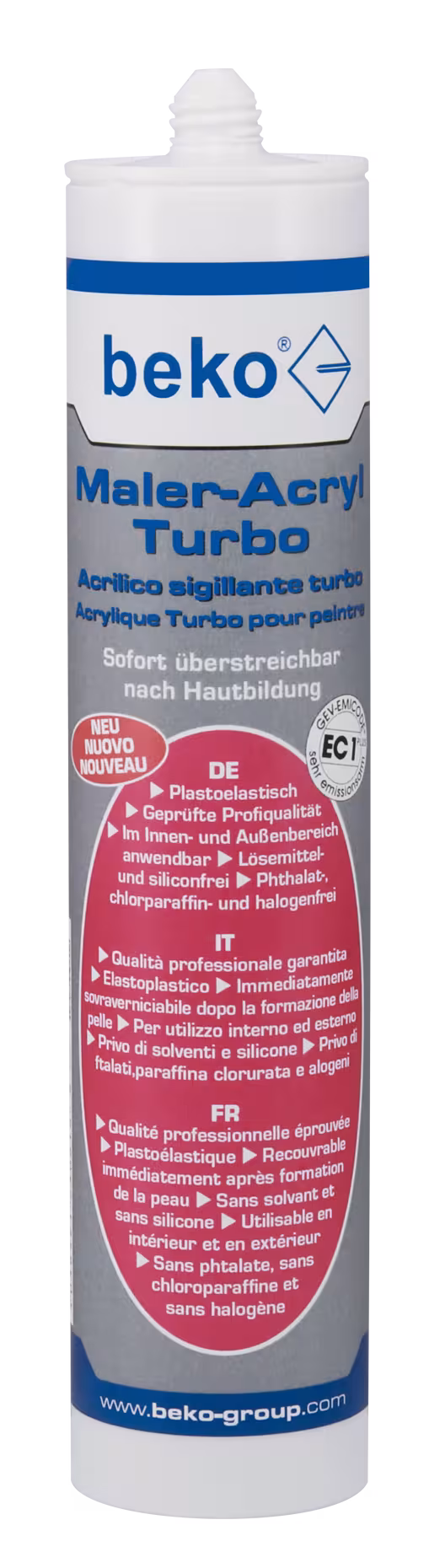 Maler-Acryl Turbo 310 ml weiß DE/IT/FR aus der Kategorie Acryl mit der Artikelnr. 230 300 010