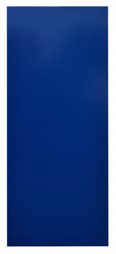 Vollblech-Seitenblende, 90 x 1300 x 800 mm (H x T), RAL 5010 enzianblau aus der Kategorie Zubehör mit der Artikelnummer 25014-B