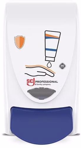 Spender Hautschutz PROLINE H235xB132xT117 circa mm 1l weiß/blau SC JOHNSON von der Marke SC Johnson Professional Spender Hautschutz PROLINE H235xB132xT117 circa mm 1l weiß/blau SC JOHNSON aus der Kategorie Hand und Haut, Reinigung und Schutz mit der Teilenummer 8002898596