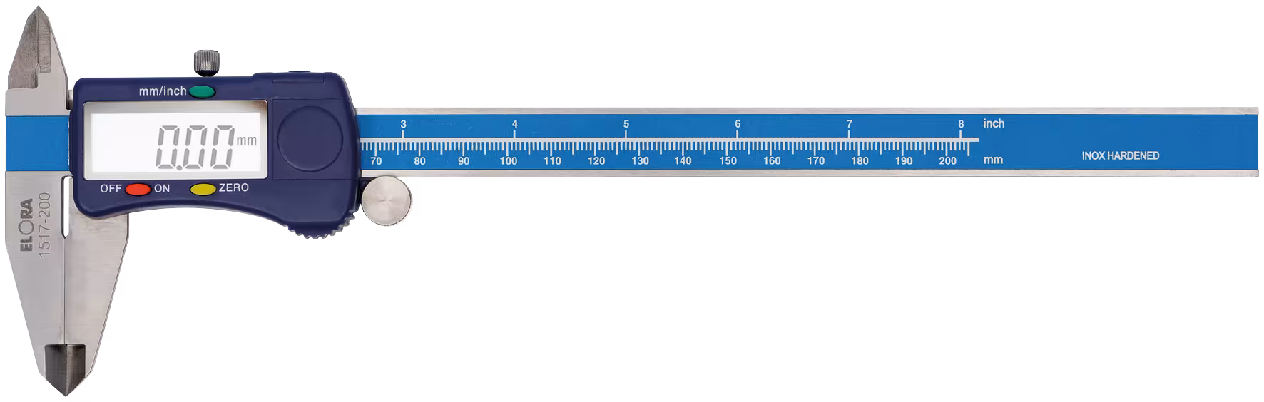 Digital-Messschieber, Messbereich 300 mm 1517-300 von ELORA Digital-Messschieber, ELORA-1517 aus der Kategorie Messschieber und Mikrometer mit der Artikelnr. 1517003000000