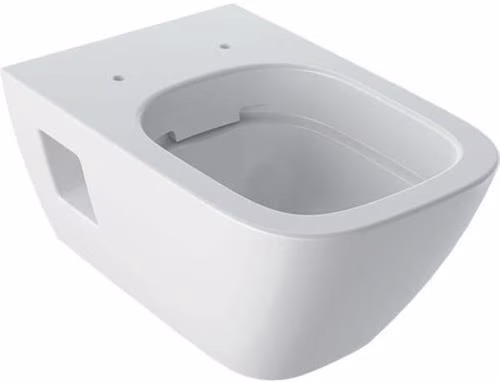 Geberit Renova Plan Wand-WC Tiefspüler teilgeschlossene Form, Rimfree, weiß aus der Kategorie Wand-WC mit der Teilenummer 6000578860