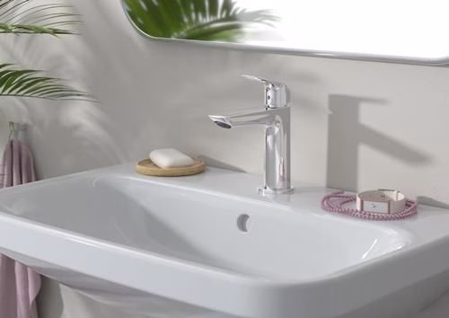 Hansgrohe Einhebel-Waschtischmischer LOGIS 110 ohne Ablaufgarnitur chrom