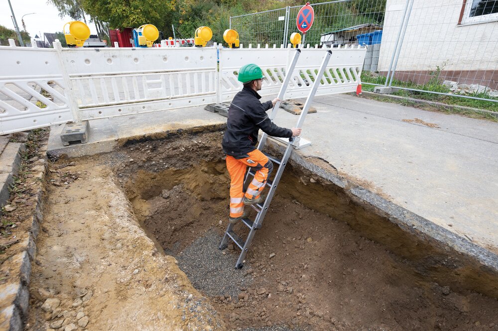 Milieubild 3819455 Munk Stufen-Baugrubenleiter 4 Stufen