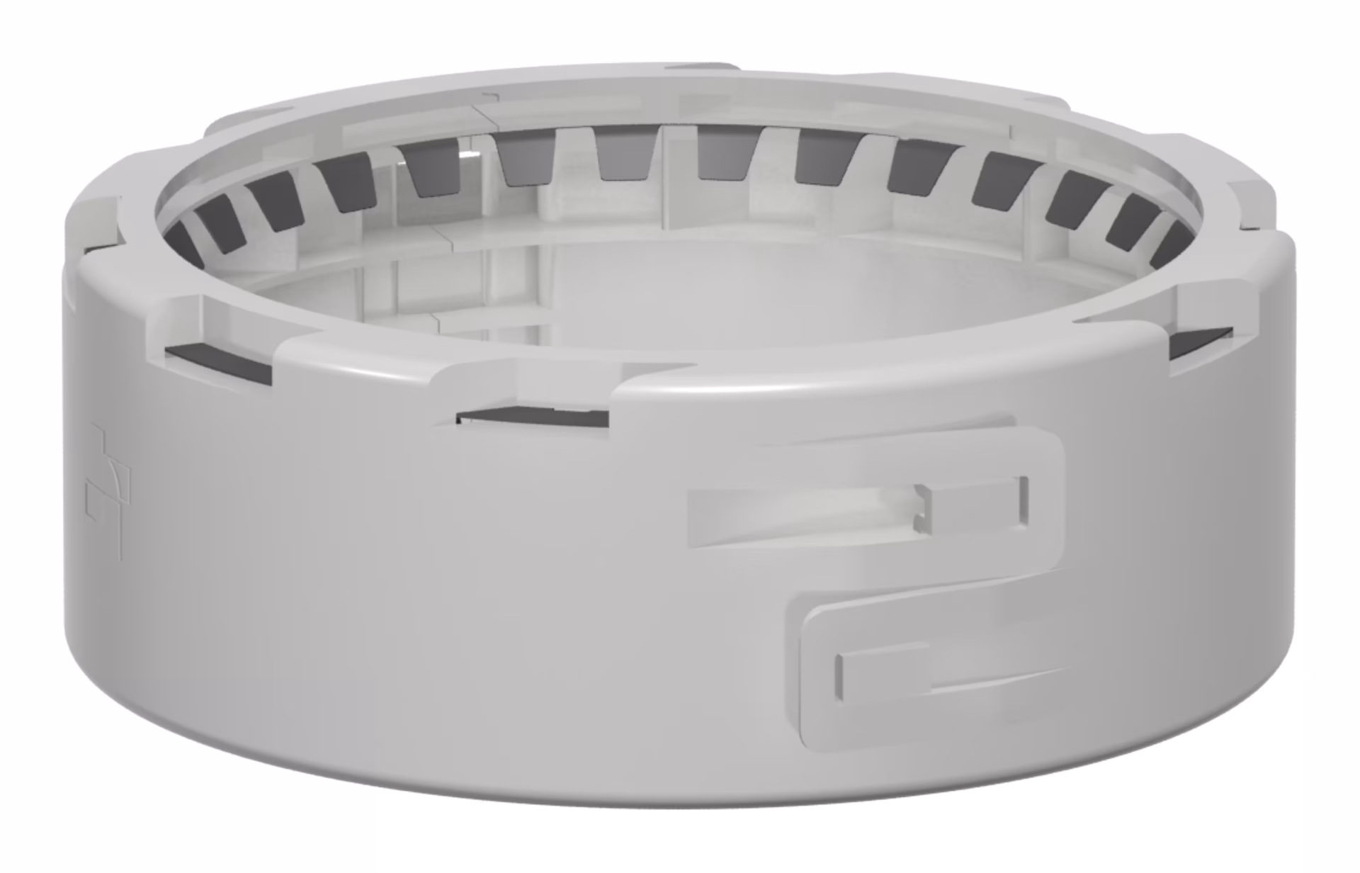 Auszugsicherung D110 (Locking clamp) verpackt aus der Kategorie Kunststoffabgassystem mit der Artikelnr. 630040