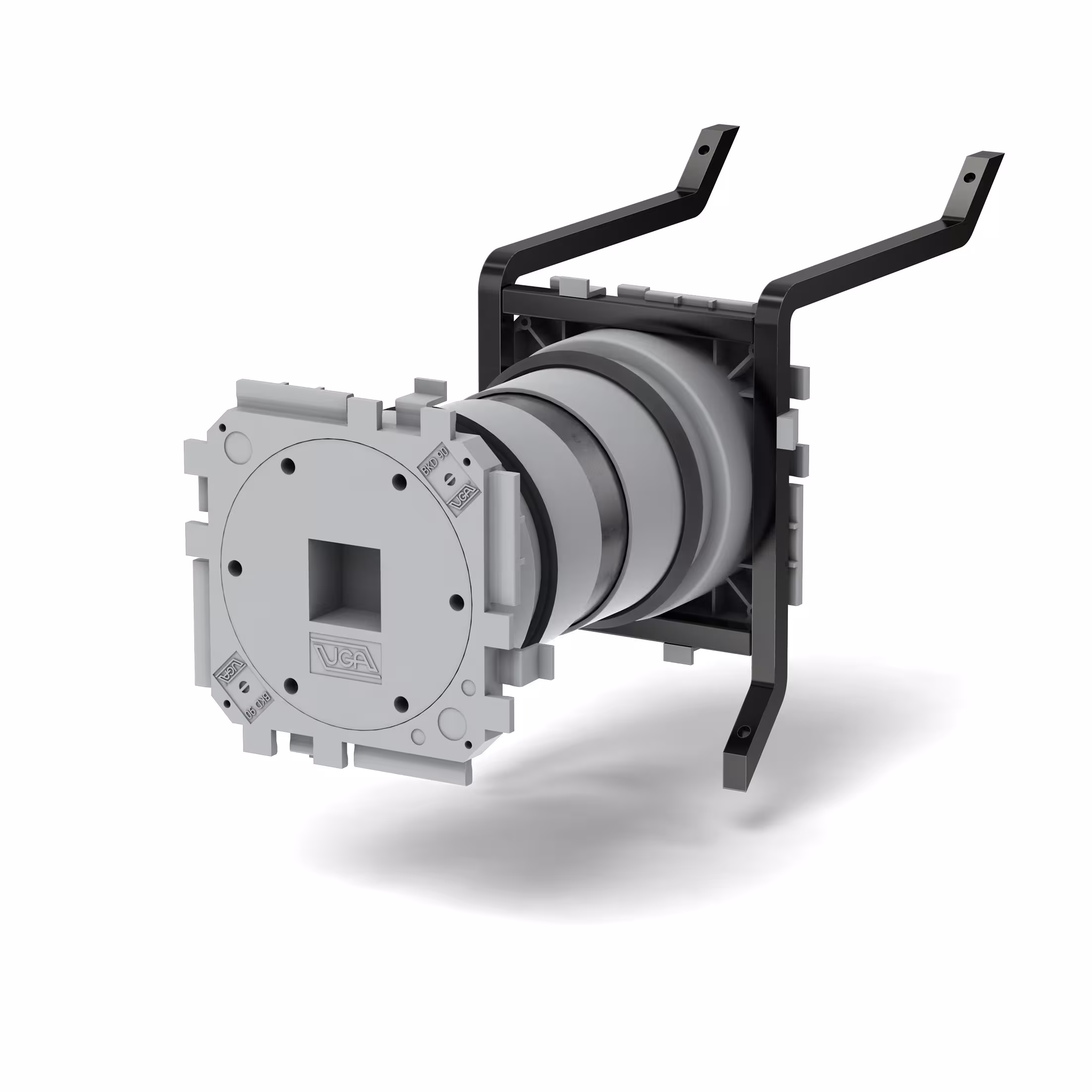 Doppel Schrägdichtpackung Bajonett BKD 90 Kabel / Mauerdurchführung UGA von der Marke UGA System-Technik aus der Kategorie Kabelschutz