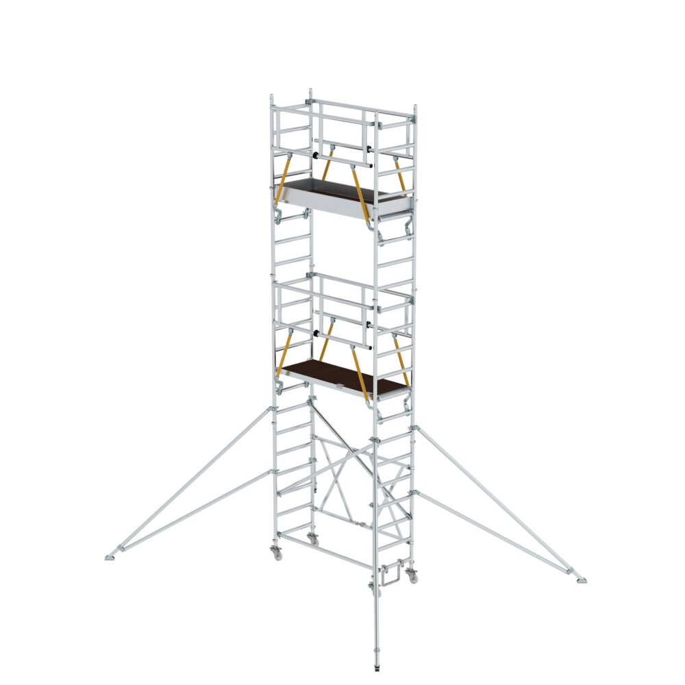 Munk Klappgerüst SG 0,75 x 1,80 m mit Ausleger Plattformhöhe 5,16 m von Günzburger Steigtechnik Munk Klappgerüst SG 0,75 x 1,80 m mit Ausleger aus der Kategorie Klappgerüste mit der Artikelnr. 115144