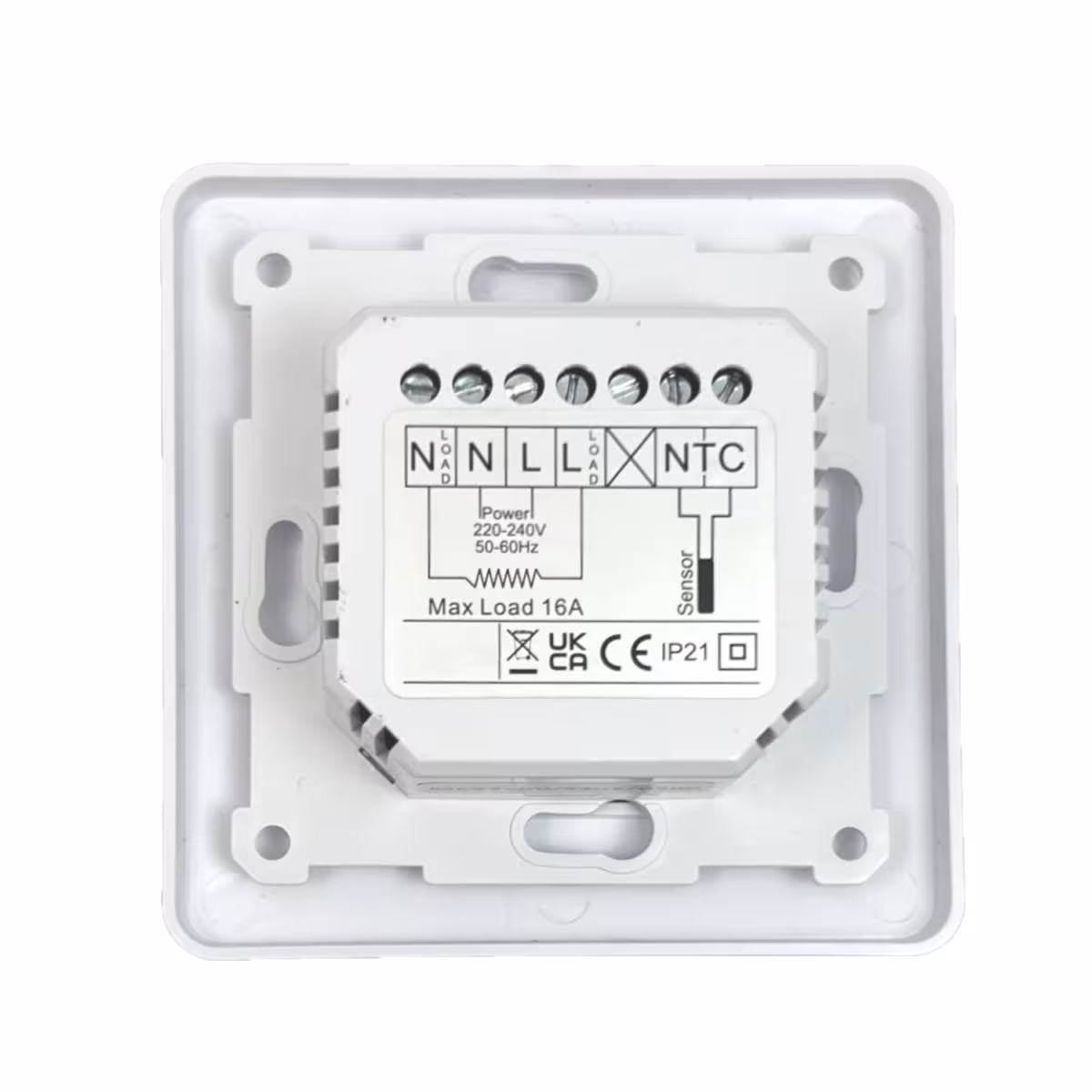 HoWaTech Temperaturregler WLAN Touch 750 weiß | für elektrische Fußbodenheizung | tuya App von HoWaTech aus der Kategorie Fußbodenheizung
