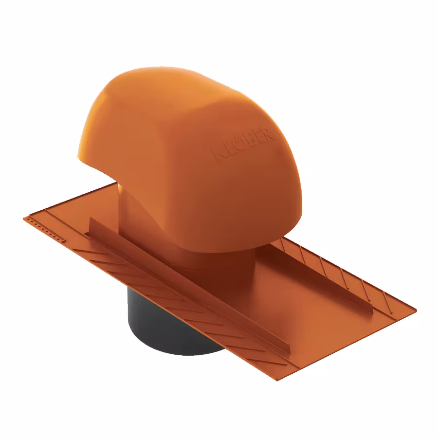 Venduct Be-/Entlüftungs-Set Anschluss an DN 160 für Schiefer und Biber rot von der Marke Klöber Venduct Be-/Entlüftungs-Set Typ Farbe: Rot (Klöber Standardfarbe) aus der Kategorie Steildachdurchgänge mit der Artikelnr. KE0563-3-0100