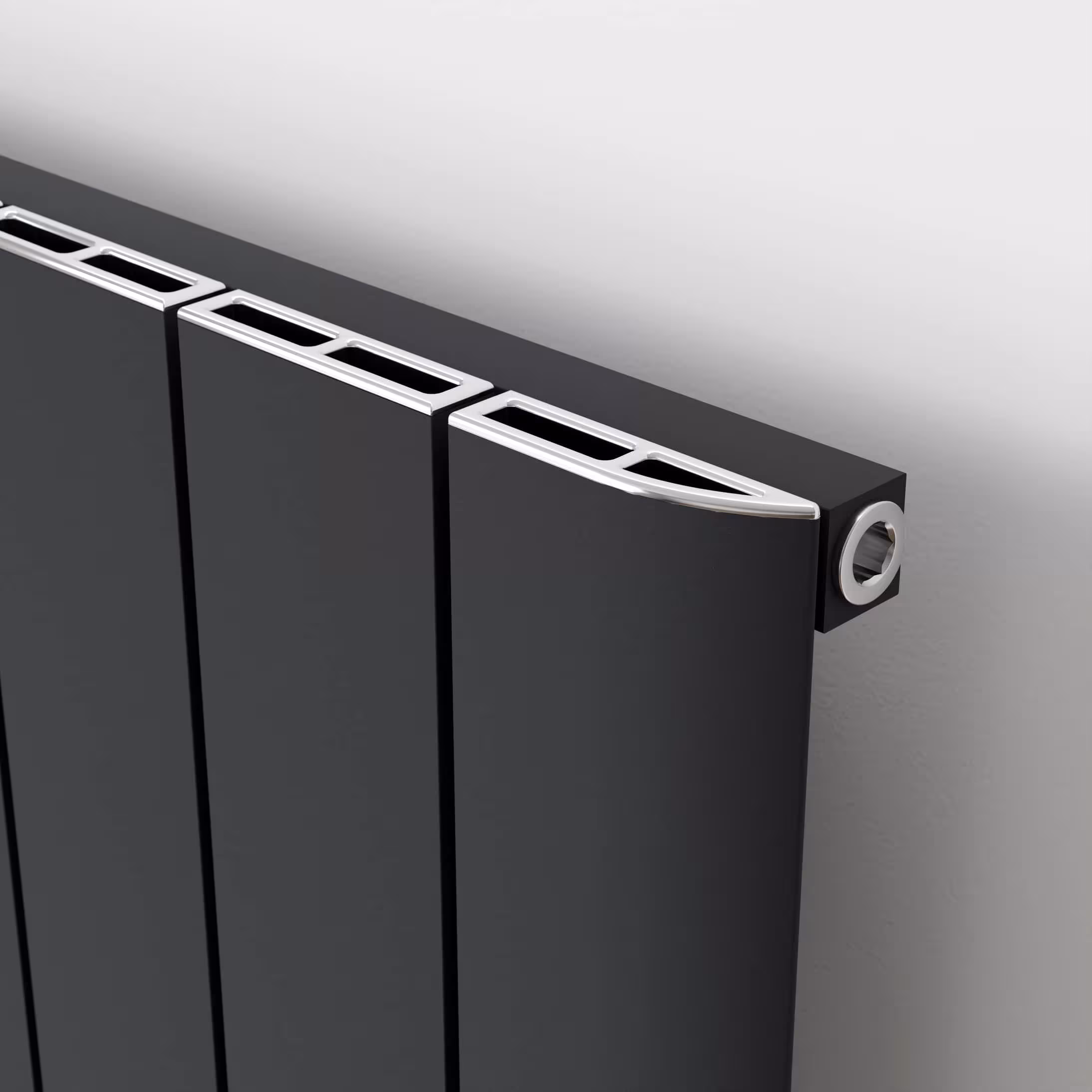 Aluminiumheizkörper Trigo 1800 mm x 565 mm 1151 Watt Mittenanschluss Anthrazit Struktur von der Marke Ximax aus der Kategorie Heizkörper