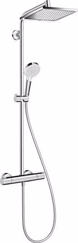 Hansgrohe Showerpipe CROMETTA E 240 1JET DN 15 chrom aus der Kategorie Dusch-Set`s/-Systeme/-Zubehör mit der Teilenummer 6000645574