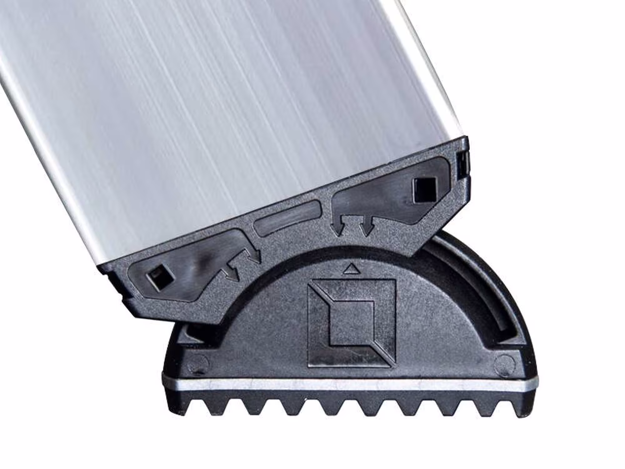 Zusatzbild des Artikel Stufen-Stehleiter 250 kg einseitig begehbar mit clip-step R13 3 Stufen aus der Kategorie Stehleitern