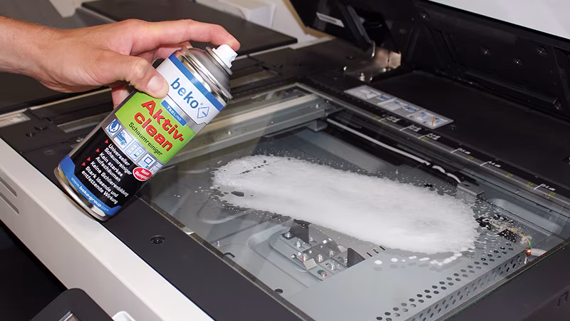 TecLine Aktivclean 400 ml Schaumreiniger Computerausrüstung, Person, Maschine, Laptop