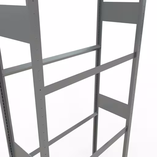 Abbildung Nr 12 des Artikels Grundregal, Räder-/Reifenregal, 4500 x 1000 x 400 mm, verzinkt, 6 Lagerebenen á 150 kg Fachlast pro Ebene aus der Produktgruppe Fachbodenregale von der Marke Schulte Lagertechnik