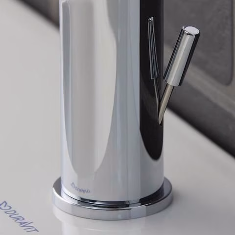 Detailbild 4039054 Duravit B.1 Einhebel-Waschtischmischer M mit Zugstange, Chrom Hansgrohe