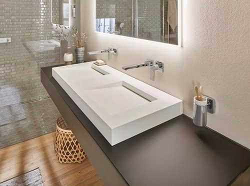 Detailbild 4061954 Hansgrohe Einhebel-Waschtischmischer METROPOL Nennweite 15 Unterputz Auslauf 225 mm chrom