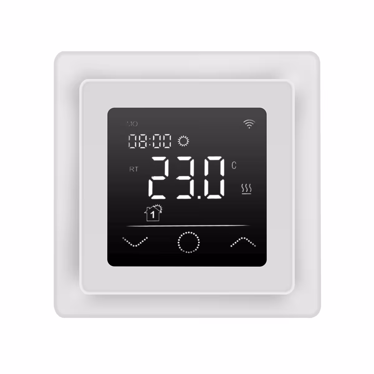 HoWaTech Temperaturregler WLAN Touch 750 weiß | für elektrische Fußbodenheizung | tuya App von HoWaTech mit der Artikelnr. 906042
