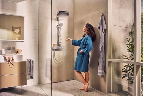 Detailbild 4061957 Hansgrohe Einhebel-Waschtischmischer METROPOL Nennweite 15 Unterputz Auslauf 225 mm chrom