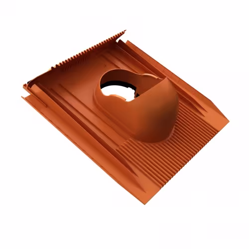 Venduct universelle Grundplatte DN 125 Typ Farbe: Rot (Klöber Standardfarbe) aus der Kategorie Steildachdurchgänge mit der Artikelnr. KE0500-3-0100