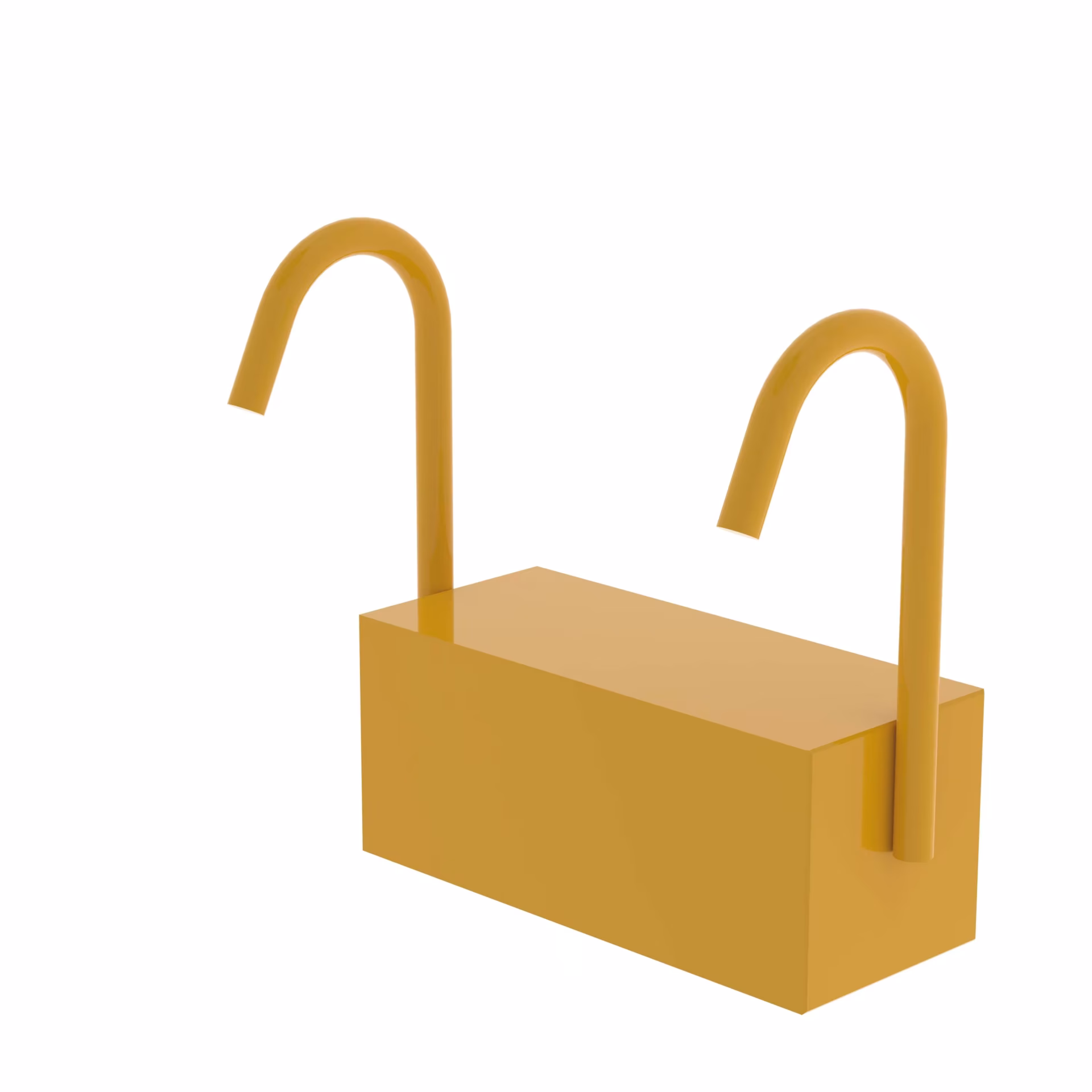 Ballastgewicht mit Einhängebügeln RAL 1021 aus der Kategorie Steigtechnik Zubehör & Ersatzteile mit der GTIN 4031405279124 Ballastgewicht mit Einhängebügeln RAL 1021 von der Marke Munk aus der Produktreihe Leitern & Gerüste