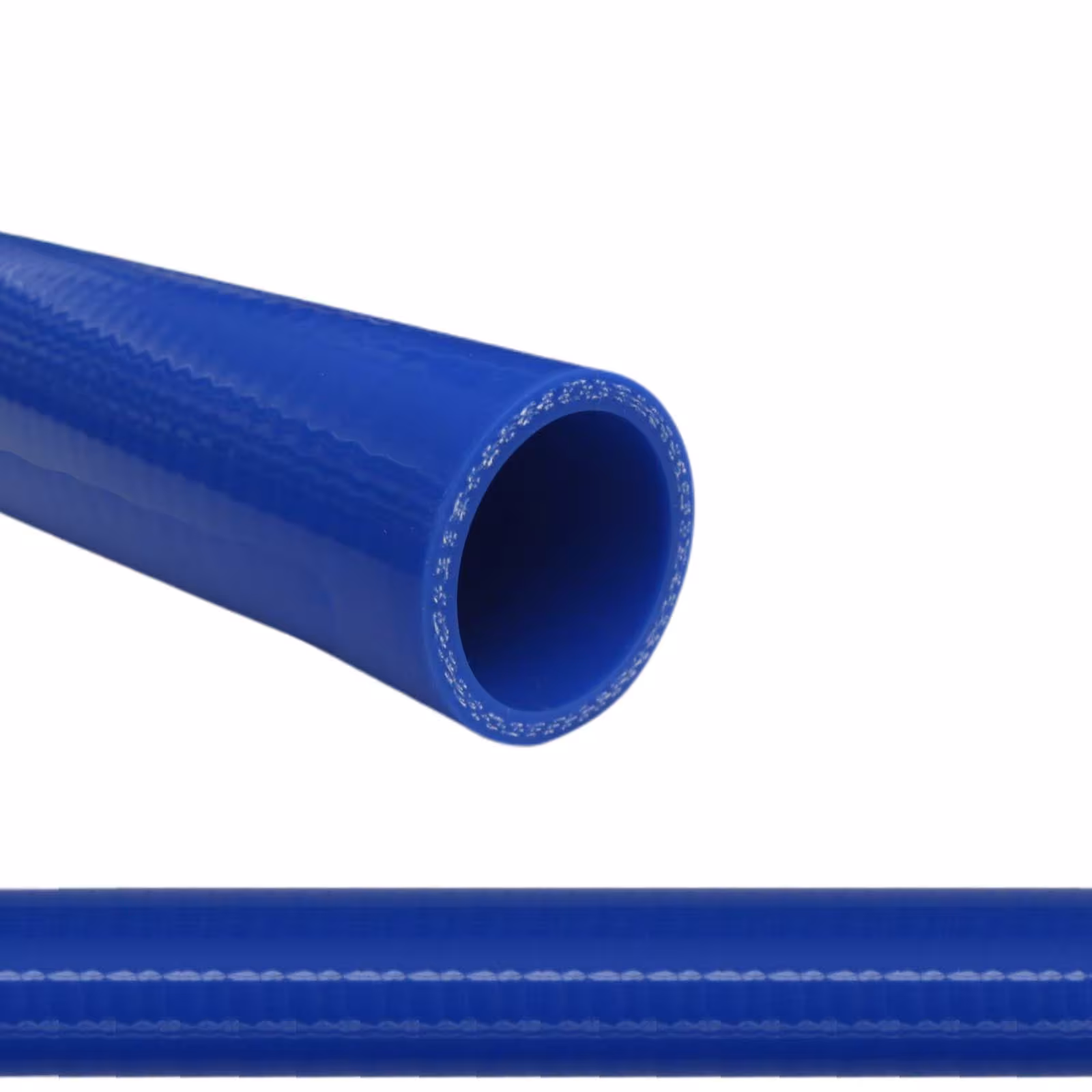 32 x 40 mm Kühler Silikon LLK Ladeluft Kühlmittel Schlauch blau PN 5,0 bar - Fixlänge 1 m aus der Kategorie Kühlwasserschläuche mit der Artikelnummer KSS032-1000GA