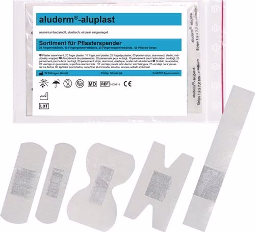 Wundpflaster aluderm®-aluplast wasserfest SÖHNGEN aus der Kategorie Söhngen mit der Teilenummer 4000386150