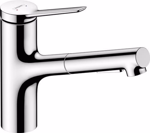 Hansgrohe Einhebel-Spültischmischer Zesis M33 150, Ausziehbrause, 2jet chrom von der Marke Hansgrohe Hansgrohe Einhebel-Spültischmischer Zesis M33 150, Ausziehbrause, 2jet chrom aus der Kategorie Küchenarmaturen mit der Teilenummer 8001347361