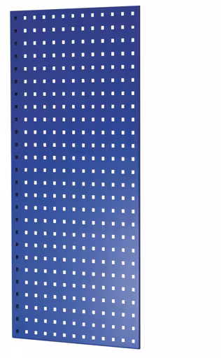 Lochplatten-Seitenblende, 90 x 1000 x 500 mm (H x T), RAL 5010 enzianblau aus der Kategorie Zubehör mit der Artikelnummer 35667-B