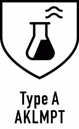 Chemikalienschutzhandschuh Pirat Größe 10 rotbraun PVC EN388,EN ISO374-1 PSAIII