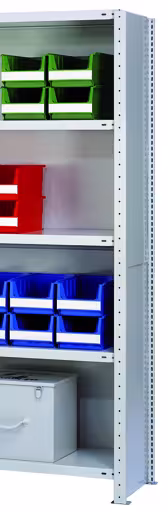 Produktbild Nr 10 des Artikels Vollblech-Seitenwand 1300 x 600 mm (H x T), RAL 7035 lichtgrau, MULTIplus Abbildung Nr 10 des Artikels Vollblech-Seitenwand 1300 x 600 mm (H x T), RAL 7035 lichtgrau, MULTIplus aus der Produktgruppe Stecksystem von der Marke Schulte Lagertechnik