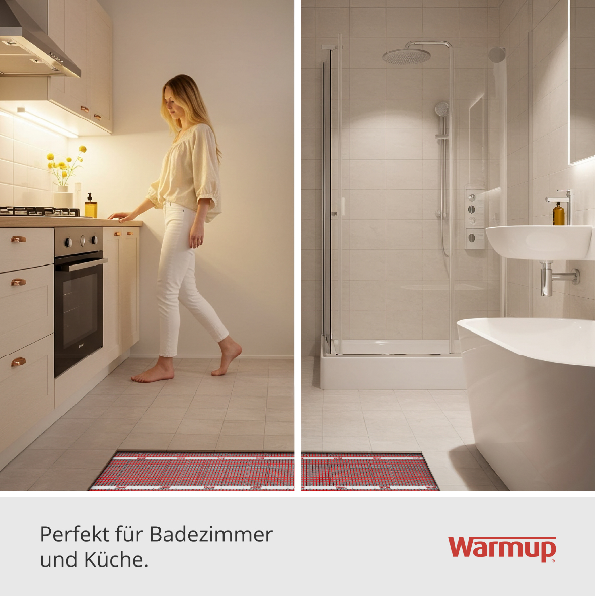 Warmup SPM Heizmatte selbstklebend 100 Watt     0,5m²