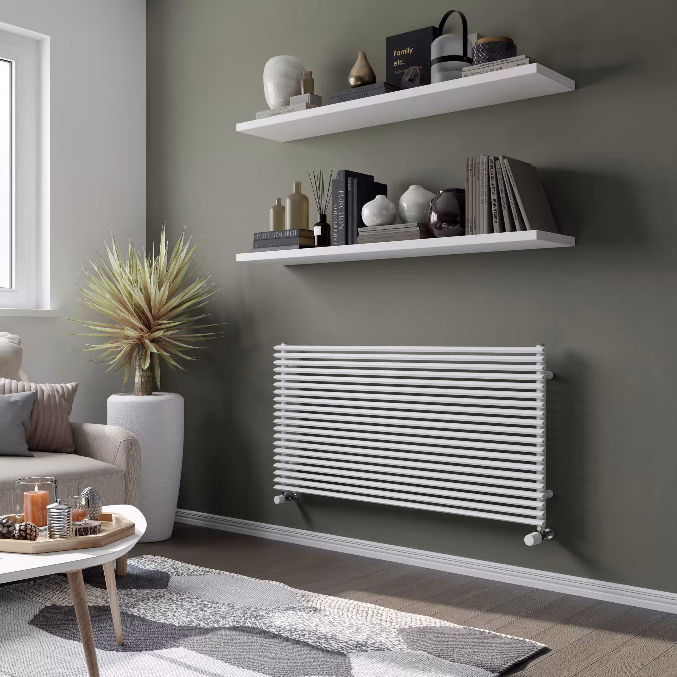 Raumheizkörper Triton Horizontal 600 mm x 1000 mm 841 Watt Weiß RAL 9003 von der Marke Ximax Ximax Raumheizkörper Triton Horizontal Weiß RAL 9003 Typ Größe: 600x1000 mm aus der Kategorie Raum-Heizkörper mit der Artikelnr. 11479