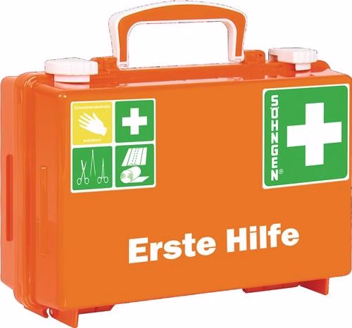 Detailbild 4068609 Erste Hilfe Koffer klein QUICK-CD B260xH170xT110 circa mm orange SÖHNGEN