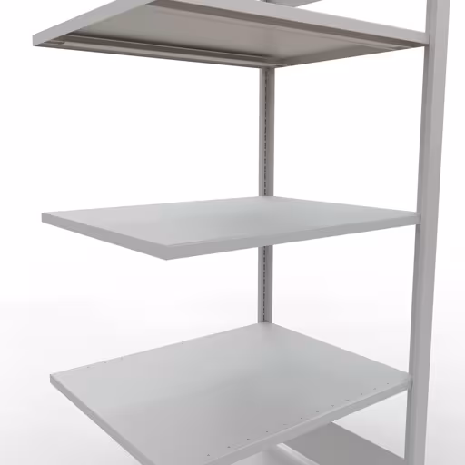 Produktbild Nr 15 des Artikels Anbauregal, Büro-Fachbodenregal Stecksystem MULTIplus150, 1800 x 750 x 600 mm (HxBxT), 5 Fachböden, Längenriegel, ohne Mittelanschlag, lichtgrau Abbildung Nr 15 des Artikels Anbauregal, Büro-Fachbodenregal Stecksystem MULTIplus150, 1800 x 750 x 600 mm (HxBxT), 5 Fachböden, Längenriegel, ohne Mittelanschlag, lichtgrau aus der Produktgruppe Büroregale von der Marke Schulte Lagertechnik