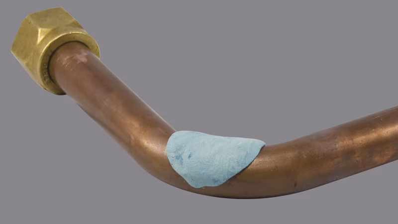 Fix-Kitt 2-K Epoxy Repair 56 g, im Blisterkarton Bronze, Rauchrohr