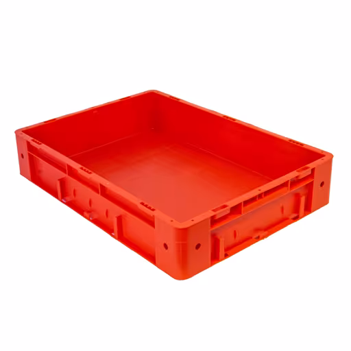 Euro-Stapelkasten 120 x 400 x 600, rot, PP aus der Kategorie Zubehör mit der Artikelnummer 20416