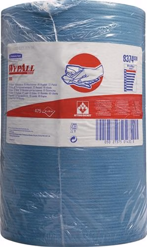 Wischtuch WYPALL X80 8377 Länge circa 315xBreite circa 310mm weiß 1-lagig 475 Tücher/Rollen