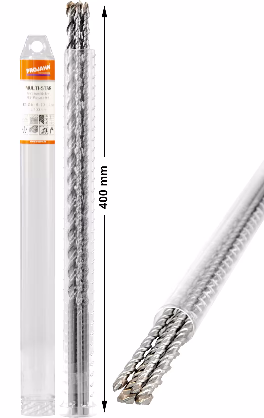 Multi-Star Satz 4-tlg. 400mm lang 6, 8, 10, 12, mm aus der Kategorie Bohrer mit der Artikelnummer 57003